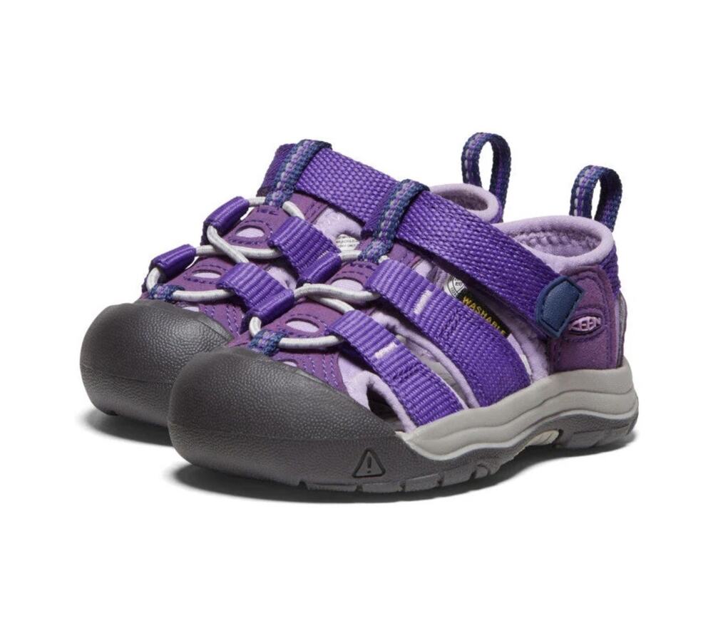 Keen Toddler Girls Newport H2 Purple Waterproof Hiking Sport Sandals Size 7